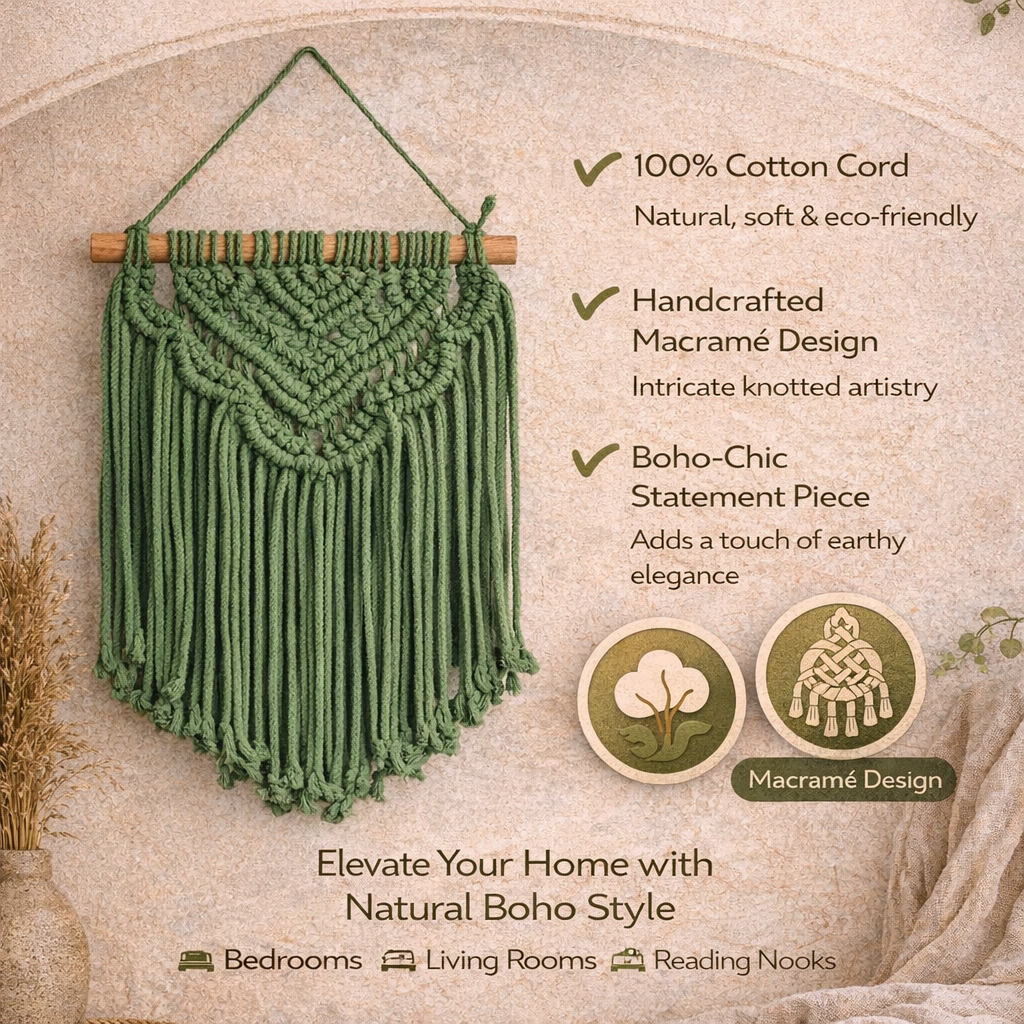 Bravo Emerald Wall Hanging