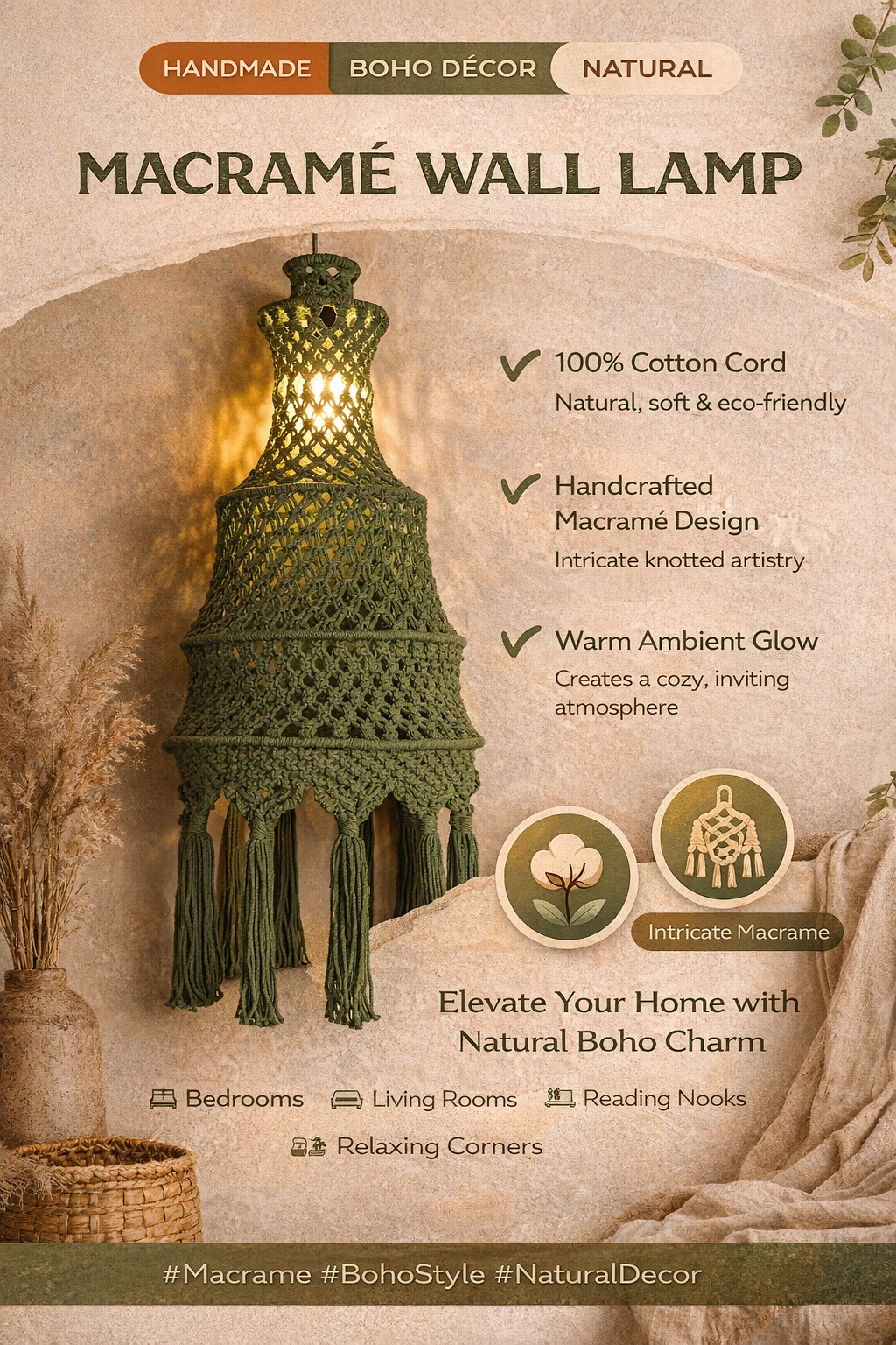 Lume Cotton Wall Lamp
