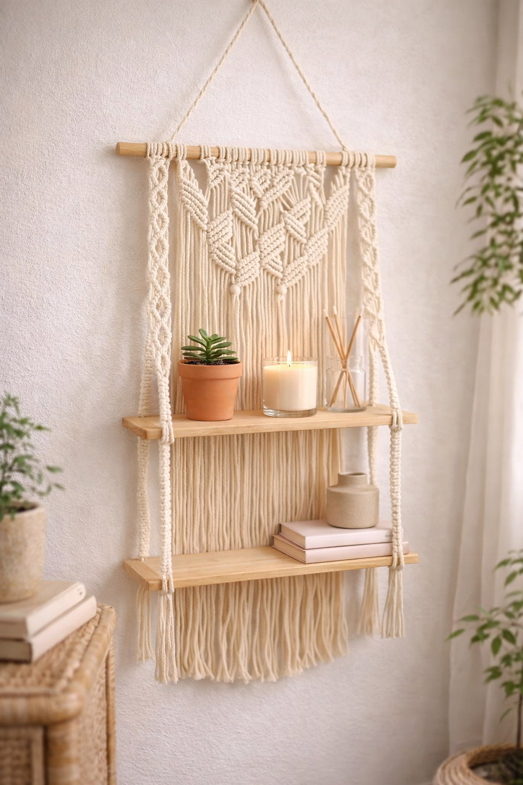 Selva Boho Wall Shelf