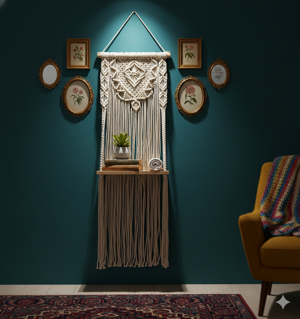 Alva Boho Wall Shelf