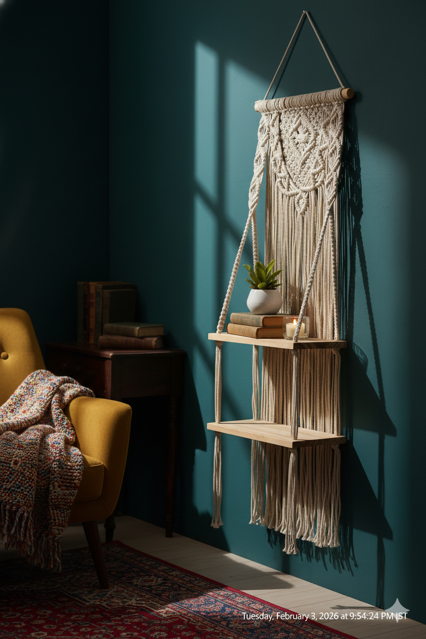 Selva Boho Wall Shelf