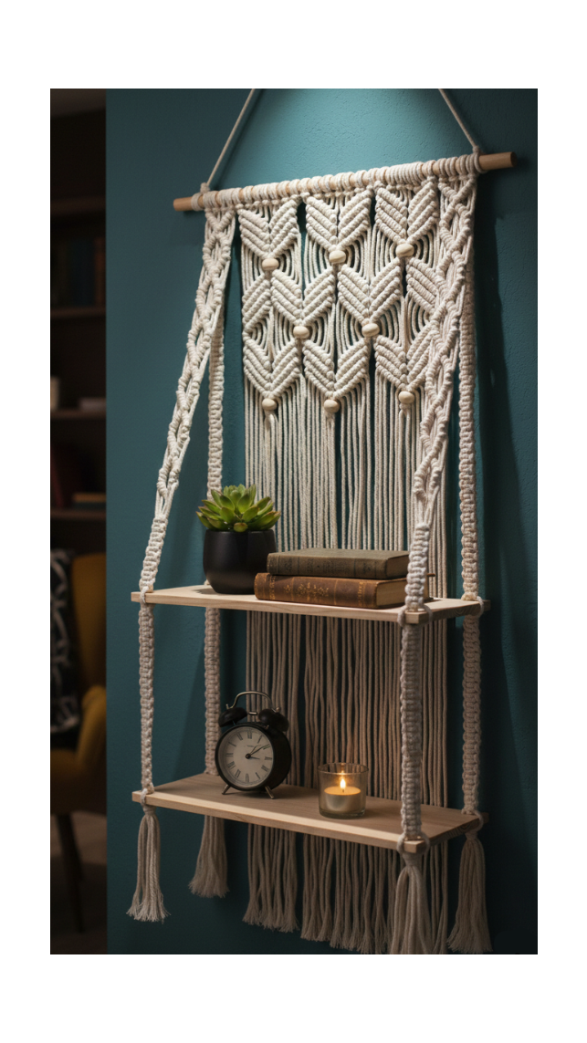 Selva Boho Wall Shelf