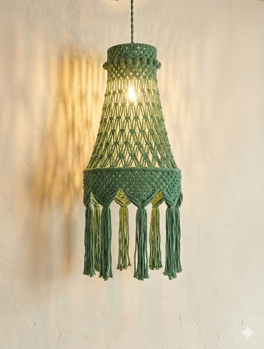 Solis Natural Cotton Wall Lamp