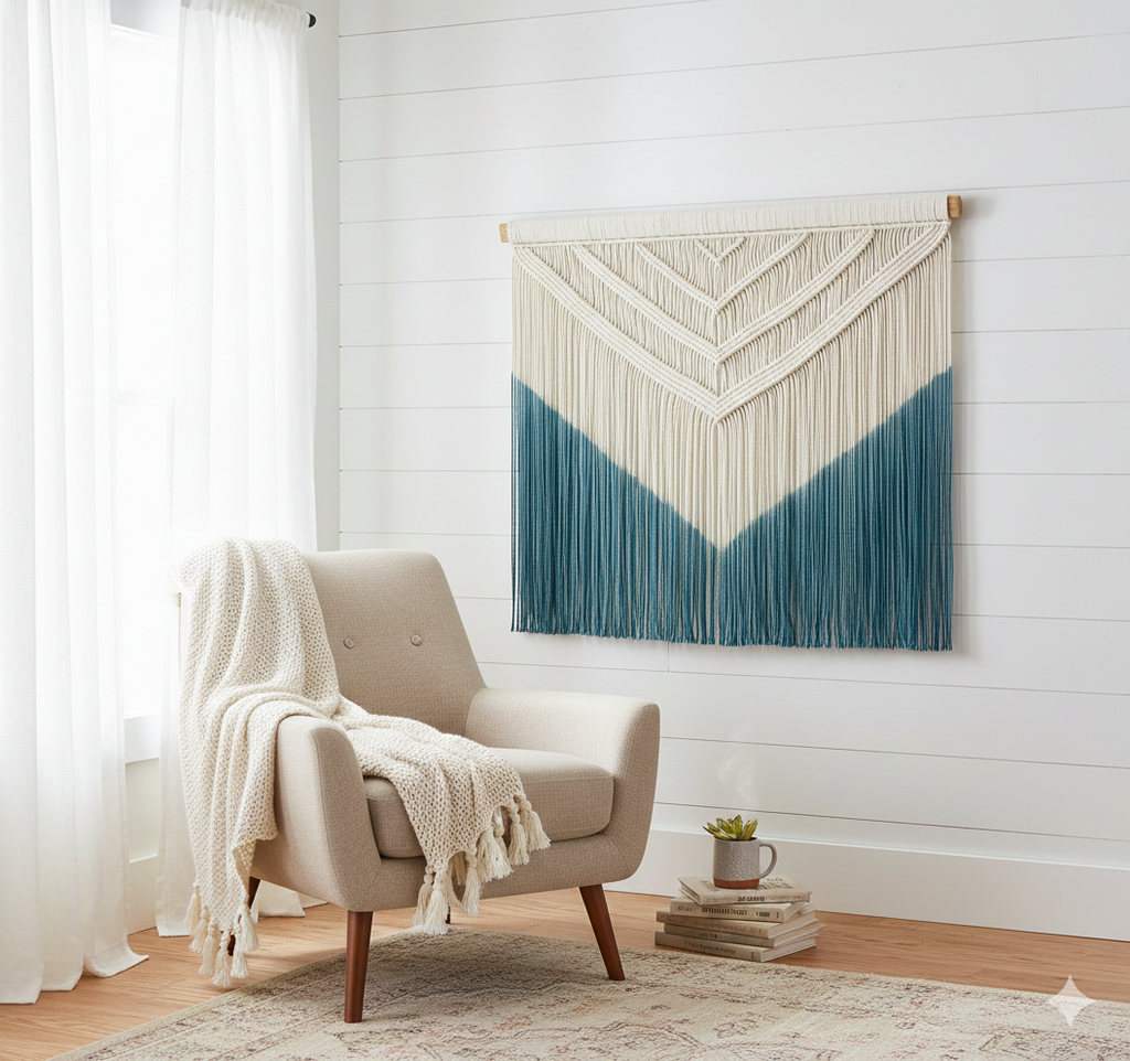 Tango Aqua Wall Hanging