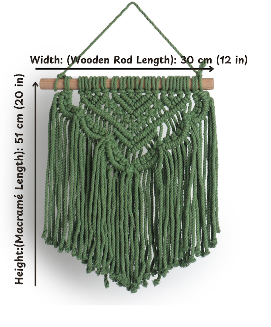 Bravo Emerald Wall Hanging