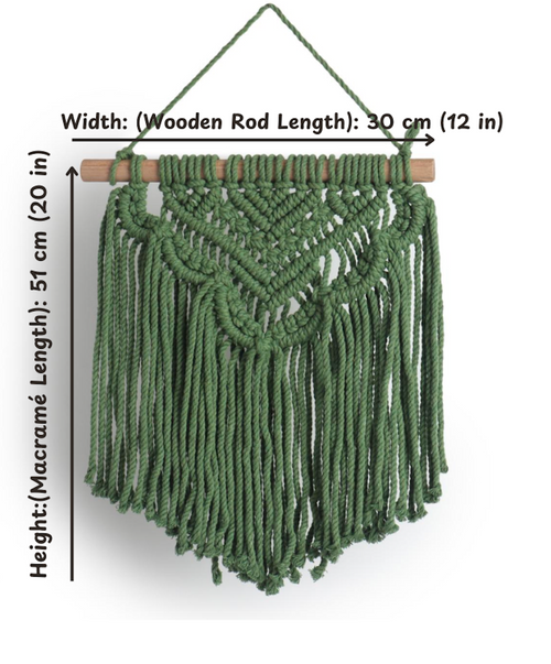 Bravo Emerald Wall Hanging
